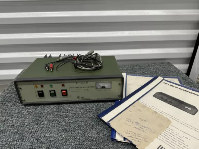 SSB Electronics LT23S Amateur UHF 1296 MHZ-TRANSVERTER