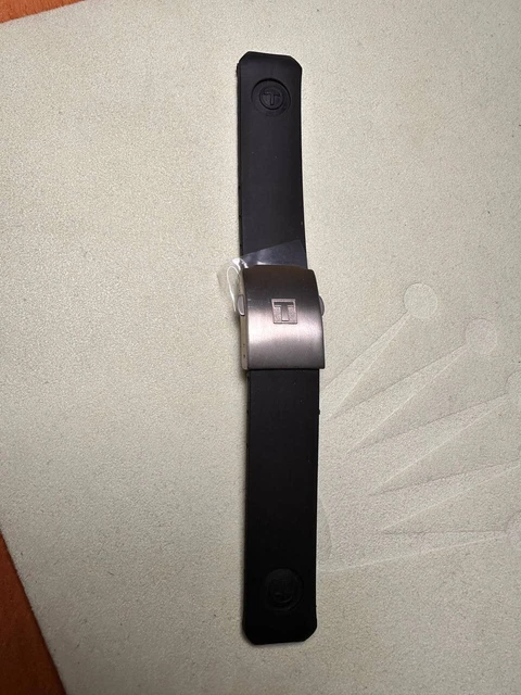 Per Tissot T-TOUCH T013 T047 20mm Cinturino In Morbida Gomma