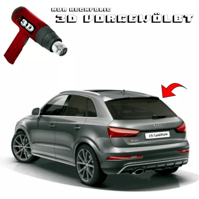 Heckfolie 3D-vorgewölbt Tönungsfolie schwarz 85% Kia XCeed 09/2019-