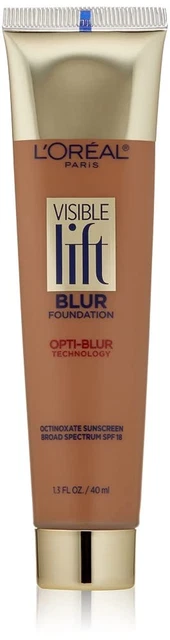 LOT of 2 L'Oreal Paris Visible Lift Blur Foundation, 212 Classic Tan, 1.3 Fl Oz LOT of 2 L'Oreal Paris Visible Lift Blur Foundation, 212 Classic Tan, 1.3 Fl Oz