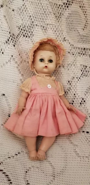 Vintage Madame Alexander Little Baby Genius Doll 1950'S 7.5"