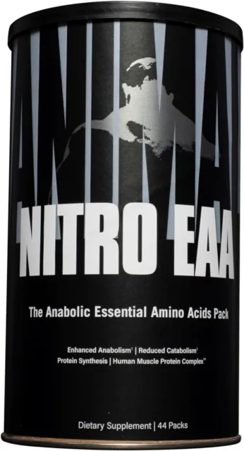 Universal Nutrition Animal Nitro EAA (44) Unflavoured - Amino Acid MHD 30.03.24