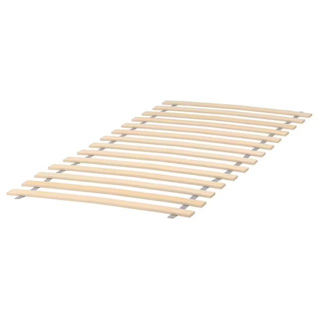 FURNITURE / BED Slats Wood Bed Slats in Natural Luroy Ikea 271/2x63" £