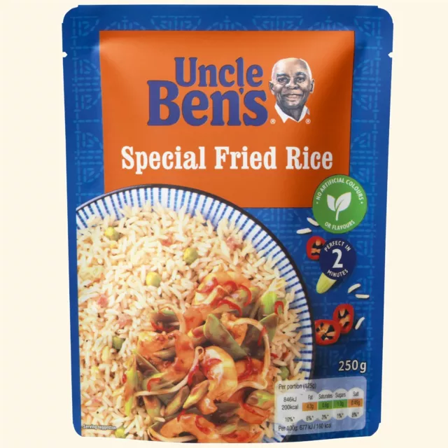 Uncle Ben's Special Aux œufs frits - 250 g - Lot de 5