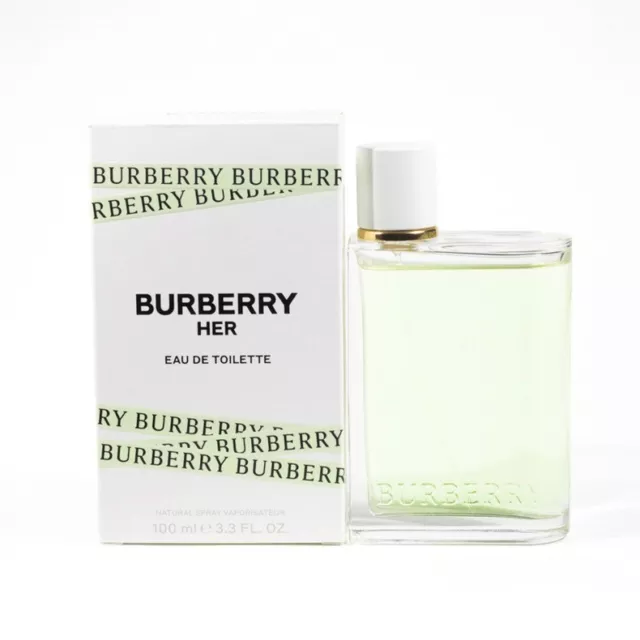 Burberry Her Eau de Toilette Spray For Womens EDT Perfume 3.3 oz(100 ml)