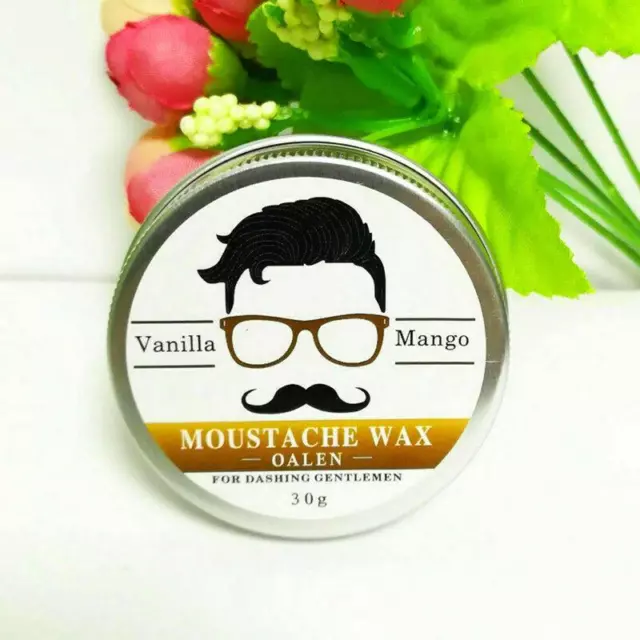 Natural Beard Oil Balm Moustache Wax for Styling - Beeswax - US Seller