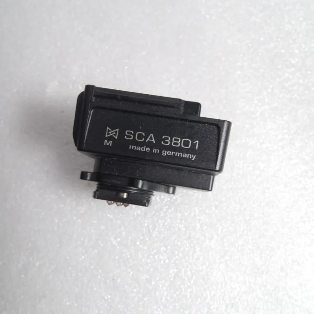 Metz Mecablitz SCA 3801 M Contax Yashica C/Y Manual Adapter Flash 35mm SLR film