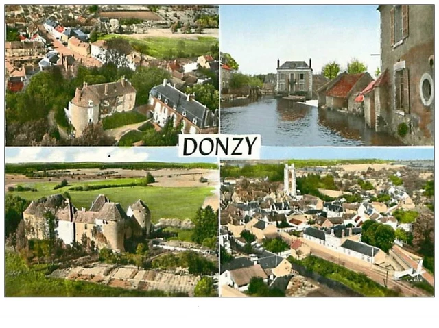 58.DONZY.n°41.LE CHATEAU.ANCIENNE DEMEURE DES BARONS DE DONZY.LE CHATEAU FEODA