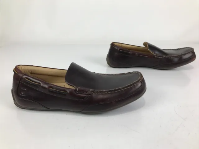 Sperry Top Sider Shoes Size US 9 M Brown Leather Driving Moccasins Loafers Men's