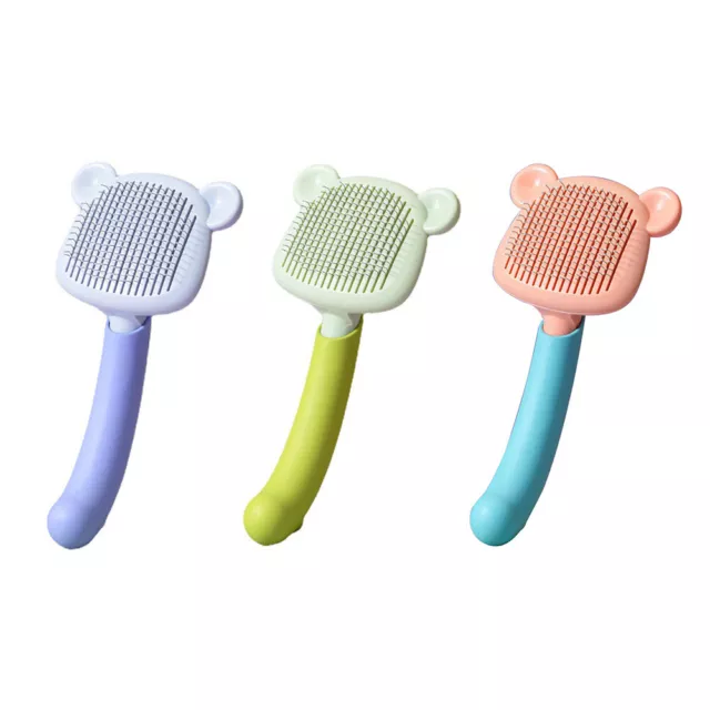 fr Pet Comb Hair Removes Dog Grooming Hair Cleaner Cleaning Beauty Slicker Brush