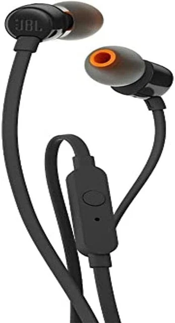 JBL T110 – Ecouteurs intra-auriculaires filaires – Son Pure Bass de JBL et bouto