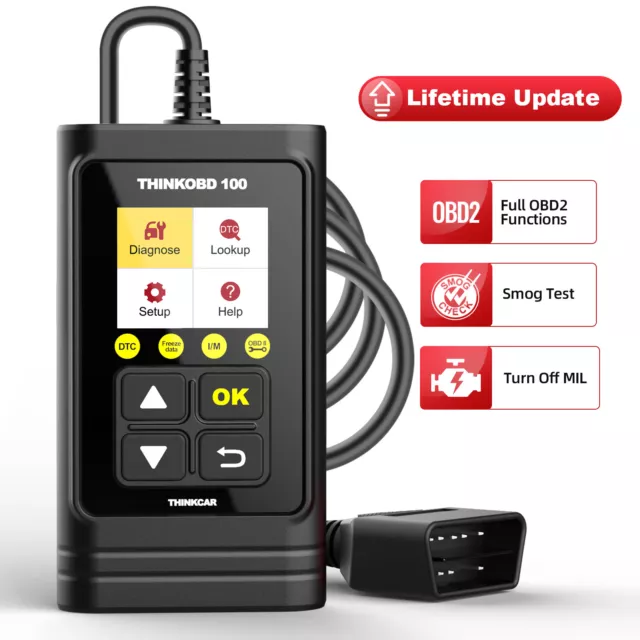 THINKOBD 100 OBD2 EOBD Car Fault Code Reader Scanner Diagnostic Auto Engine Scan