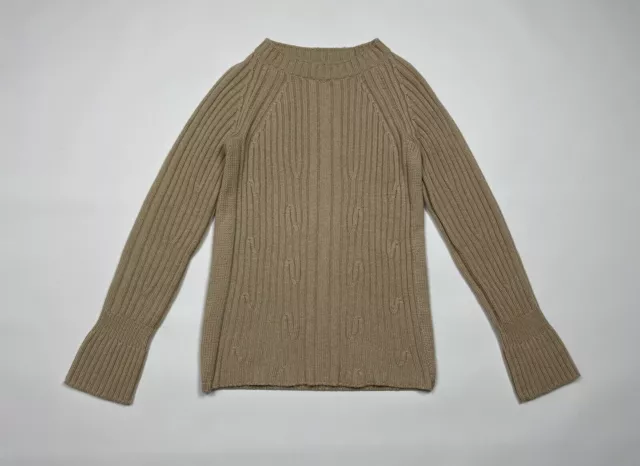 Vintage Hermes by Martin Margiela Knit Sweater Pullover Camel Hair