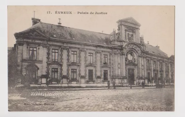 CPA " EVREUX - Palais de Justice