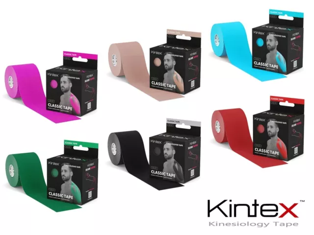 Kinesiologie Tape KINTEX "Classic" - Kinesiology Reha Physio Tapes Knie Schulter