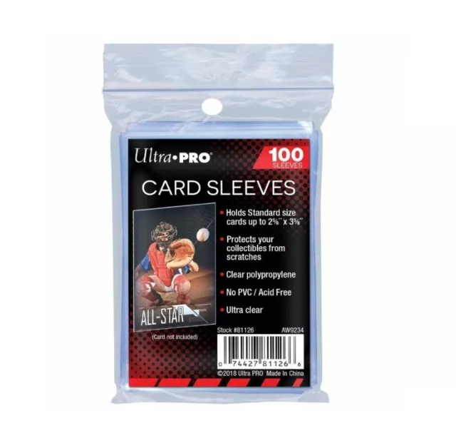 Wahlweise 100 Stück - 10.000 Stück Ultra Pro Kartenhüllen Sleeves Pokemon TCG