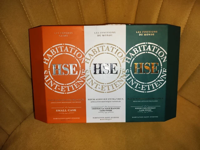 Coffret Rhums HSE 3 x 20cl