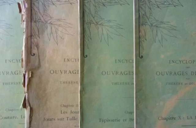 Lot 4 "Encyclopédie Des Ouvrages De Dames" /// Thérèse de Dillmont  @@@ rare @@@