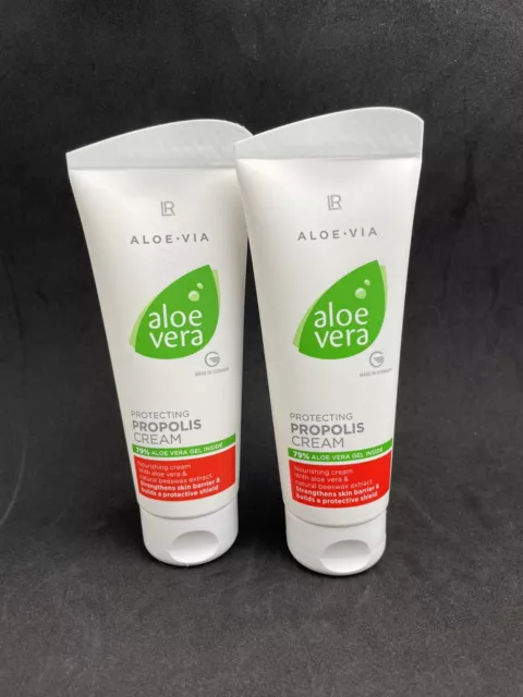 LR Aloe Vera Creme mit Propolis 2 x 100 ml - mit 79% ALOE VERA - NEUWARE