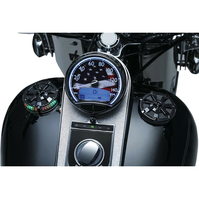Harley Kuryakyn Alley Cat Tankdeckel schwarz 82-21 Screw-Type FL