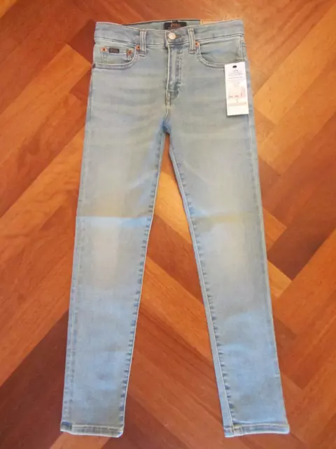 neue Jeans von Polo by Ralph Lauren Größe 7 (130) blau neu mit Etikett! NP: 75 €