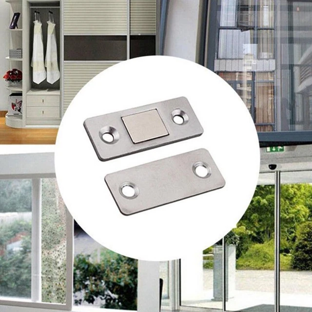 2pcs`Magnetic Door Closer Catches Strong Magnet Catch Latch for Cabinet Cup.b8