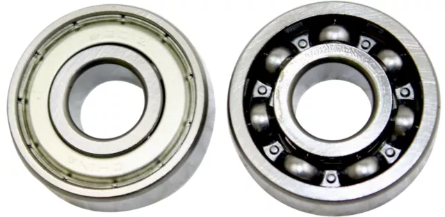 6201-Z Deep Groove Single Shield Ball Bearing 12mm ID 32mm OD 10mm W