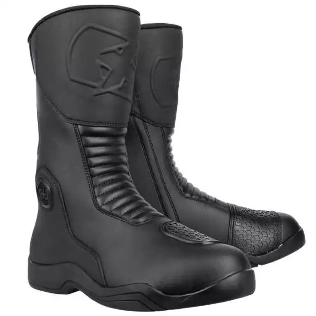 Oxford Tracker 2.0 Mens Waterproof Motorcycle Commter Touring Bike Boots Black