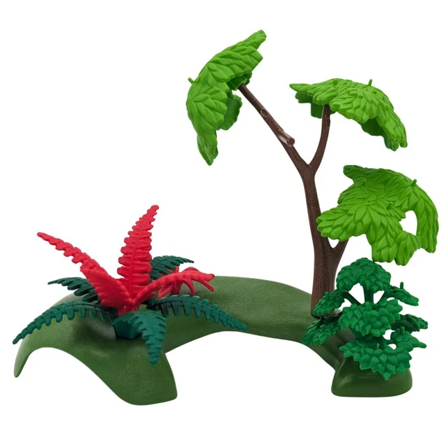 Base Ronde Verte PLAYMOBIL Avec Trous - Occasion - Voir Photo