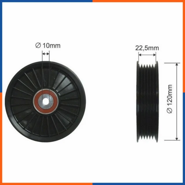 Galet tendeur de courroie d'accessoire pour OPEL | 5636412, FI9480, 17364
