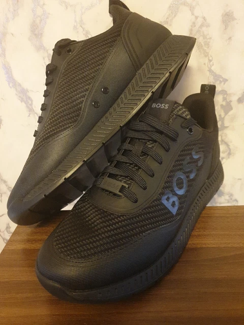 HUGO BOSS CASUAL Black trainers 65.00 PicClick UK