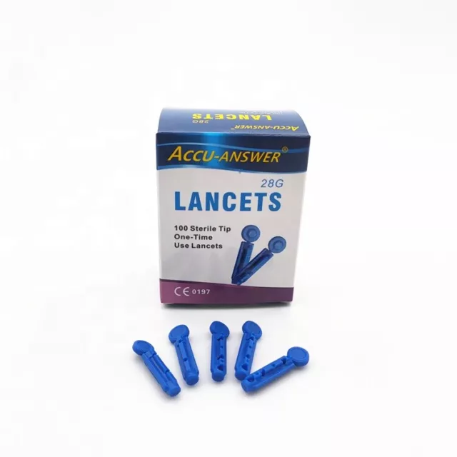 ACCU-ANSWER Lancets for Accu-Answer lancet device - 100 lancets