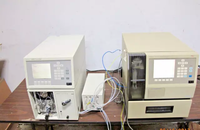 Waters Millipore HPLC System 600S Controller, Degasser, 616 Pump, & 717+ autosam