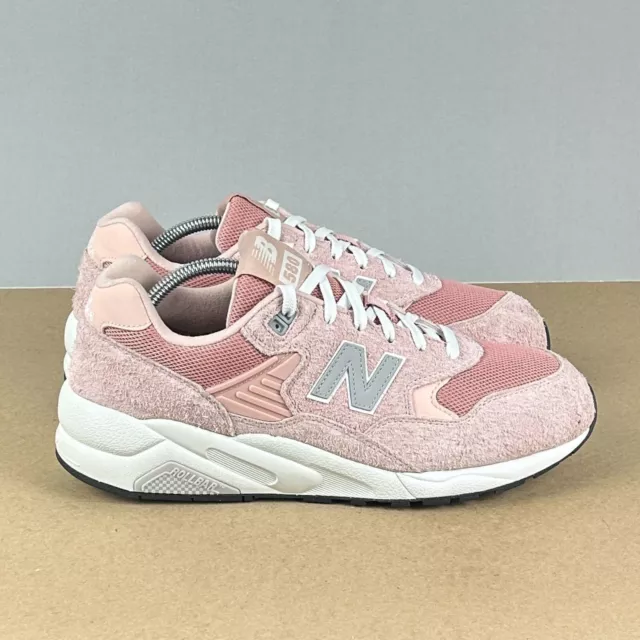 NEW BALANCE 580 Suede Athletic Sneakers Womens 12 Mens 10.5 Pink Low ...