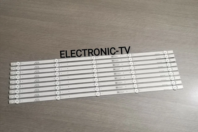 8 Barrettes LED Rétroéclairage Pour TV Grundig 40VLE4421 – Neuf