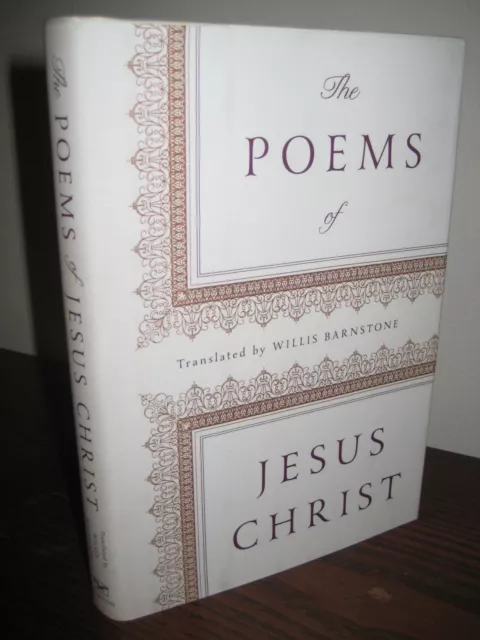 Poems of Jesus Christ Willis Barnstone Poetry Christianity First Edition