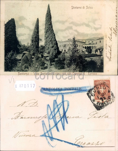 Vicenza Provincia-Schio-Santorso-Villa Bertoncello-B87-117