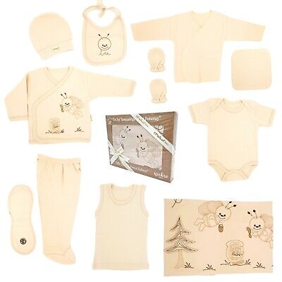 Neonati baby abbigliamento set 100% cotone naturale attrezzatura iniziale 11 parte