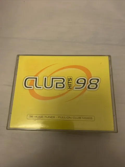 Club Hits '98 Twin Tape Set, 36 Huge Tunes - Full-On Club Mixes, Tested.