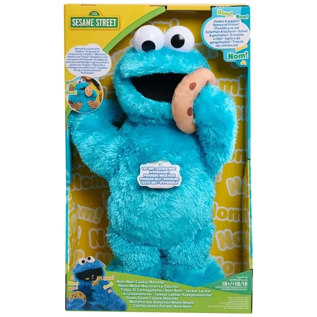 Peluche Elmo Sesame Street 20 Cm – Just Play, Rosso, Imbottitura Riciclata, Per Bambini 18+ Mesi, Personaggio Amici Di Sesame - 5