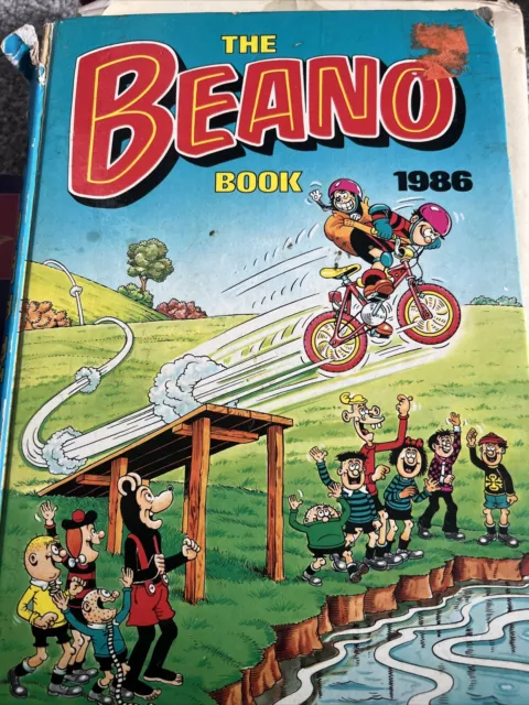 The Beano Book 1986 - Vintage UK Comic Hardback Annual