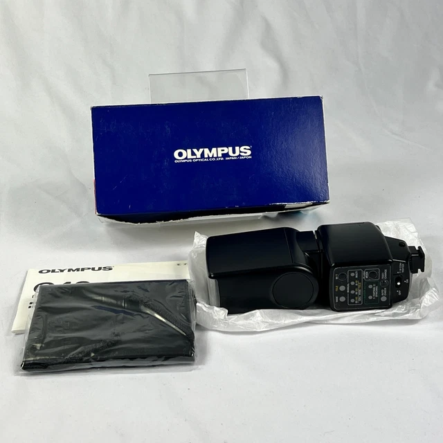 Olympus G40 Electronic Shoe Mount Camera Flash Unit **Tested and Works**