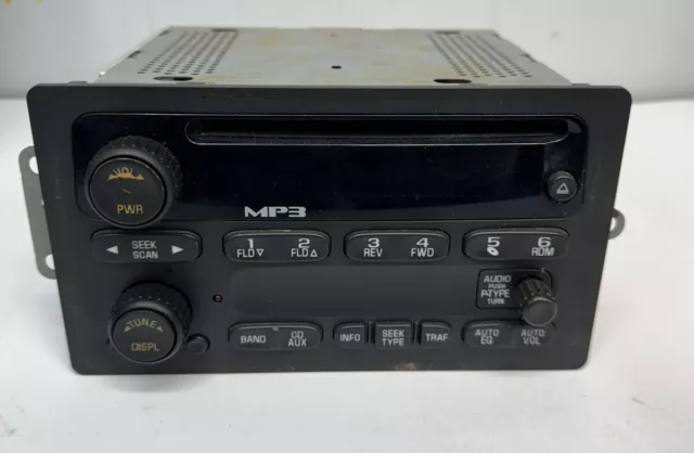 GM CHEVY ISUZU Canyon Colorado Envoy Trailblazer Radio Stereo MP3 CD Player OEM