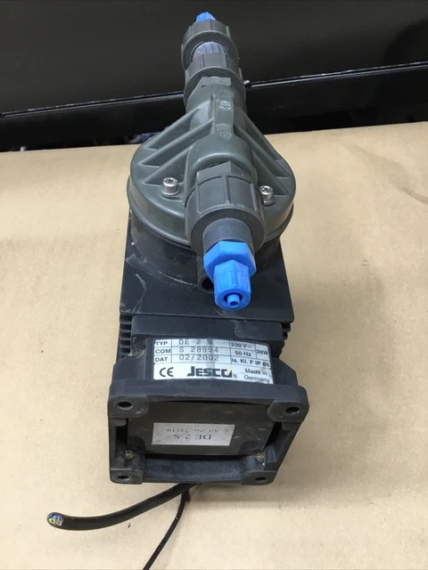 Jesco DE 2 Solenoid Diaphragm Dosing Pump 230V 30W 50Hz Chemical Pump #706F47FML