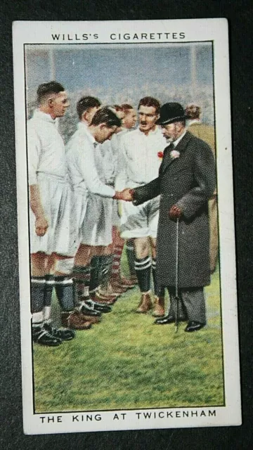 Vintage Rugby Union Card   England v Scotland Twickenham   Vintage Card  XC02