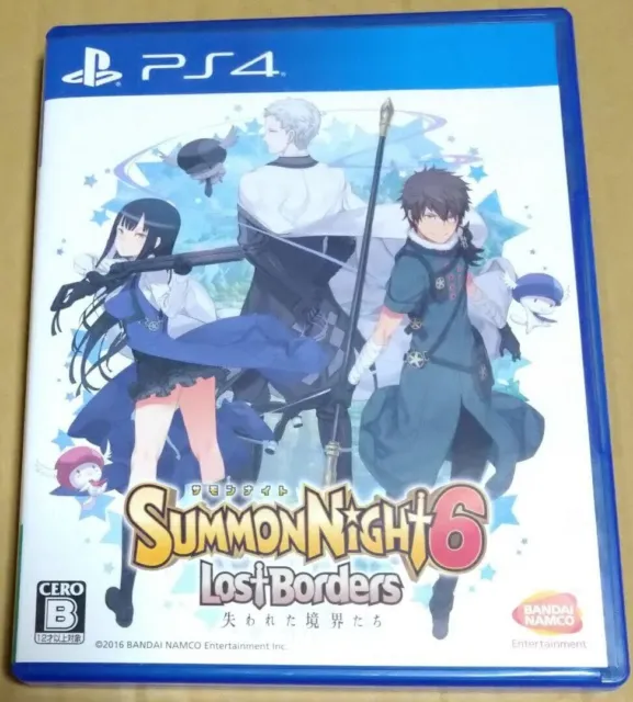 PlayStation4 Video Games - SUMMON NIGHT 6 Last Borders - PS4 Japan