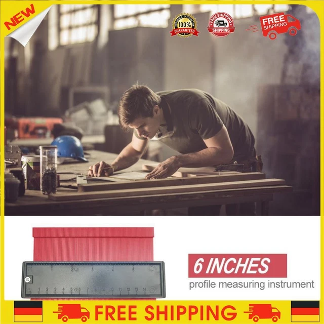 ❥ Copia profilo plastica misuratore contorno duplicatore strumento standard per marcatura legno