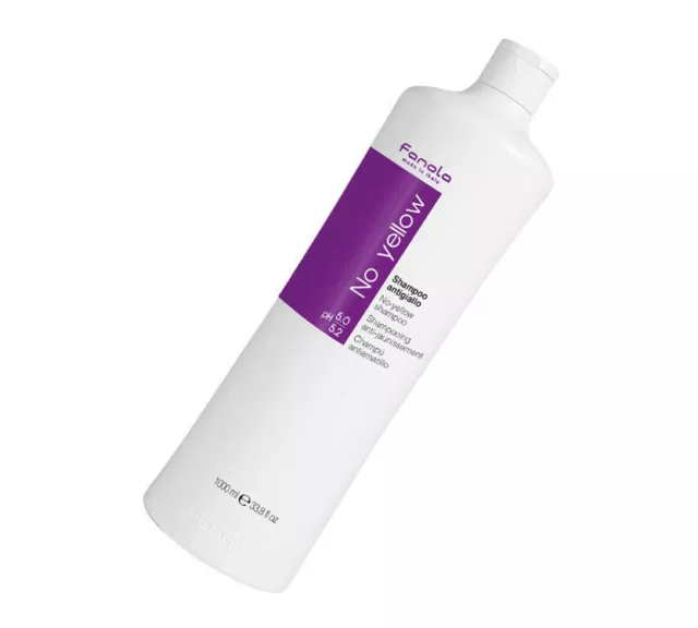 Fanola No Yellow Shampoo Blondes Haar 1000 Ml