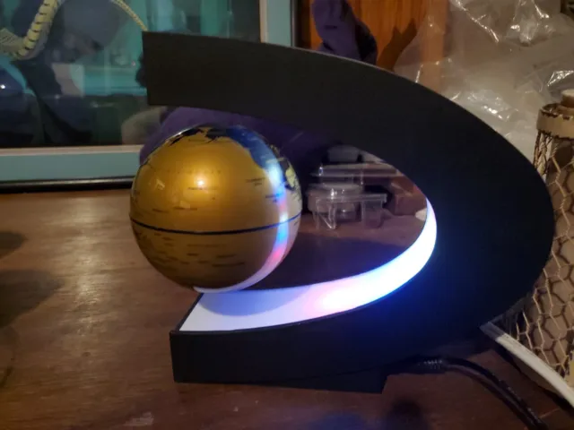Globo flotante magnético de escritorio luz flotante colgante