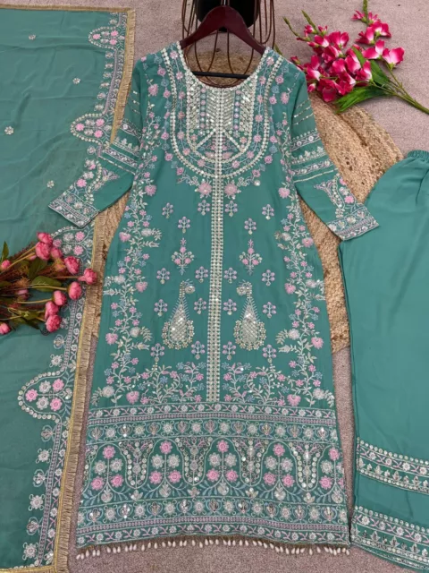 Wedding Party Designer Wear Gown Indian Pakistani Bollywood Traditional Bd-88